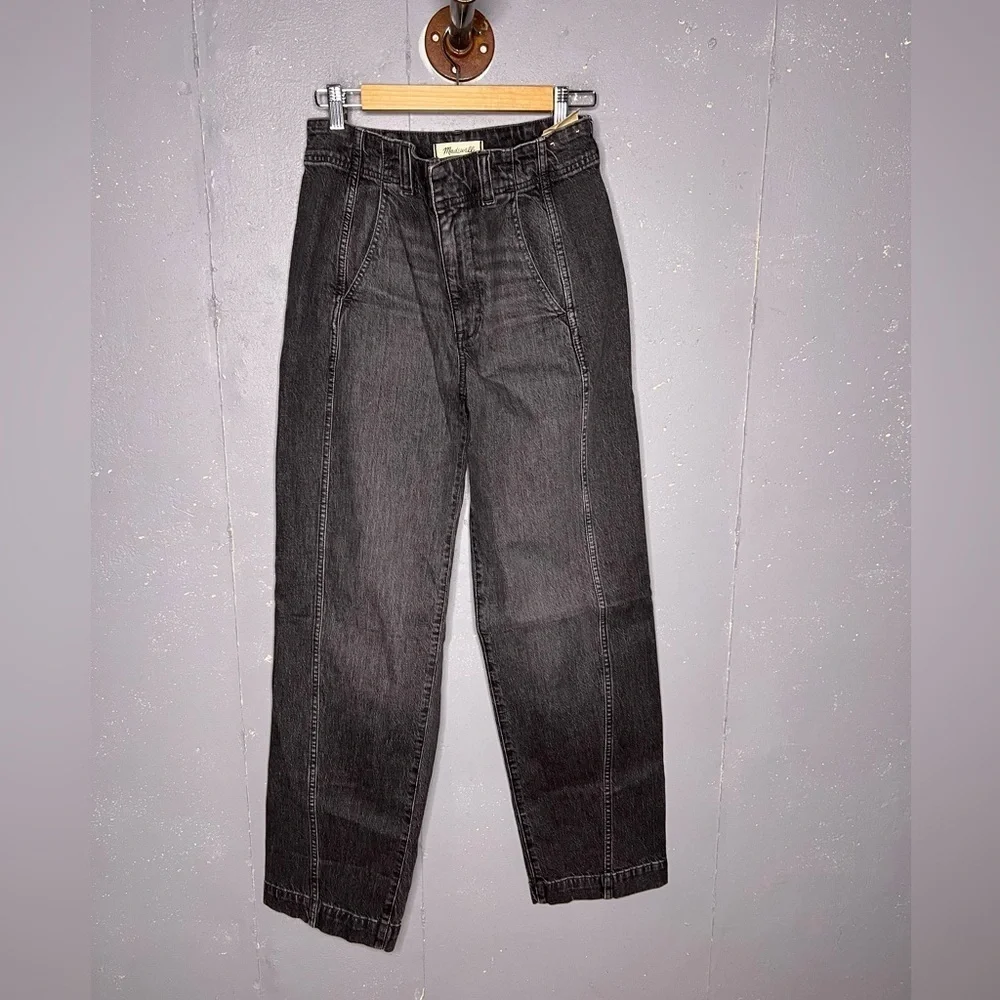 Madewell Tapered Denim Trousers (27)